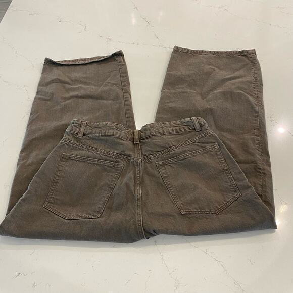 Zara Wide Leg Balloon Fit Pants Size 8 Style 8727 215 - Picture 2 of 10